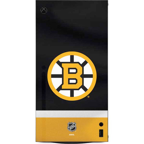 NHL Boston Bruins Jersey XBox Series X Digital Edition Console Skin